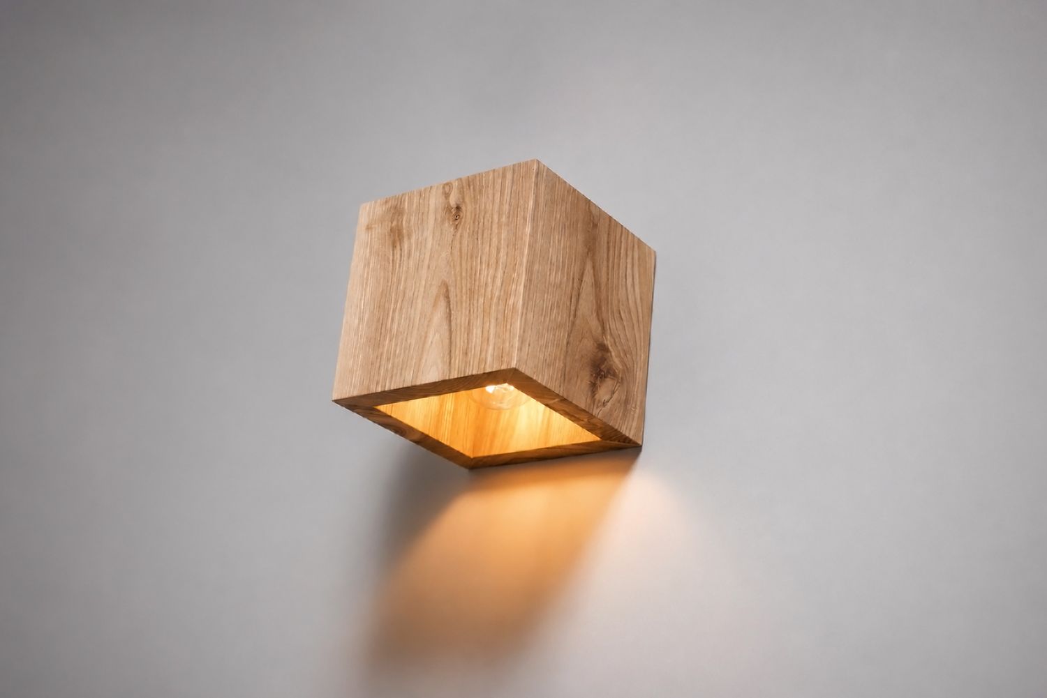 wood lamp Q#531 wall sconce. bedside lamp