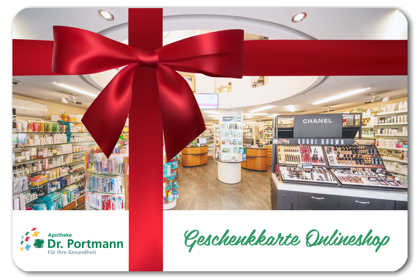 Virtuelle Geschenk-Karte Apotheke Dr. Portmann