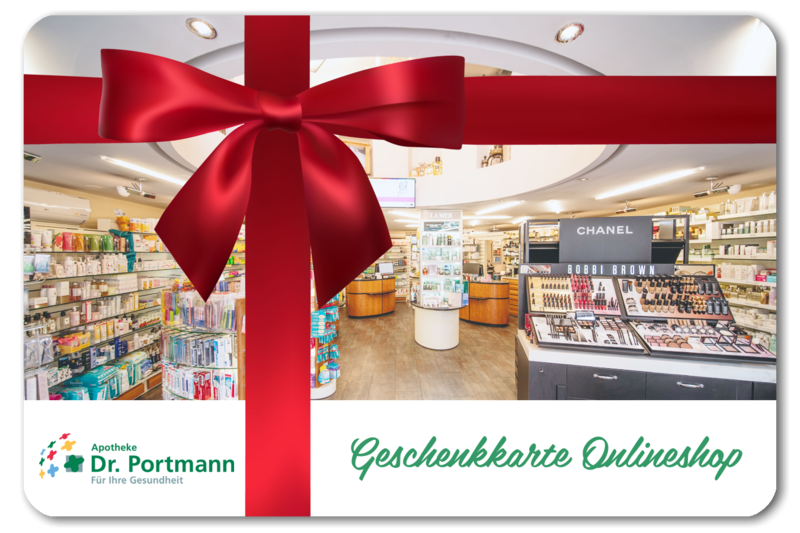 Virtuelle Geschenk-Karte Apotheke Dr. Portmann