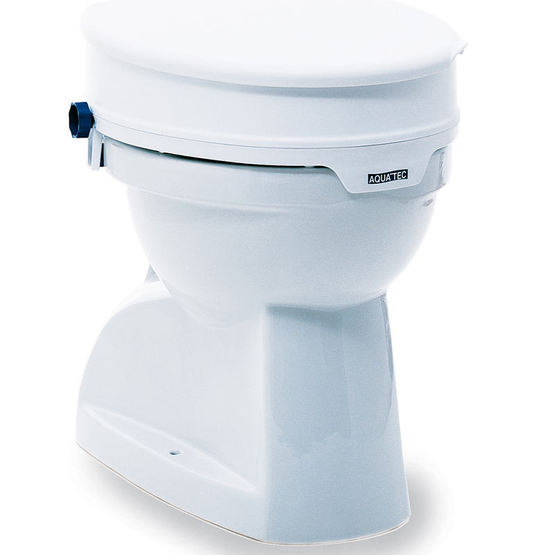 WC Aufsatz mit Deckel, 10 cm Aquatec 90
