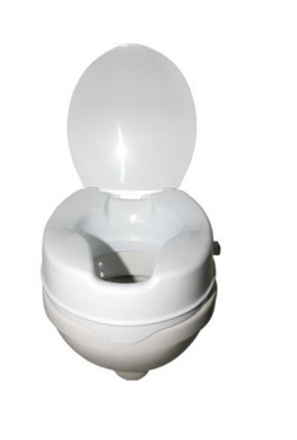 WC Aufsatz mit Deckel, 15 cm