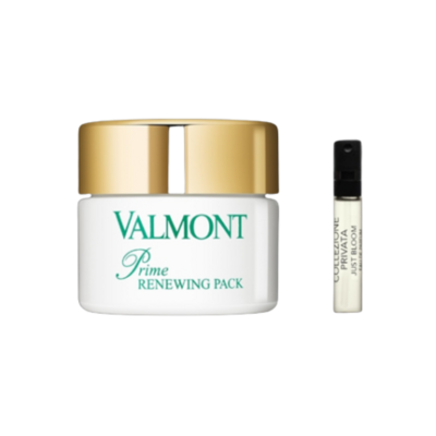 VALMONT Prime Renewing Pack 75 ml & Just Bloom sample