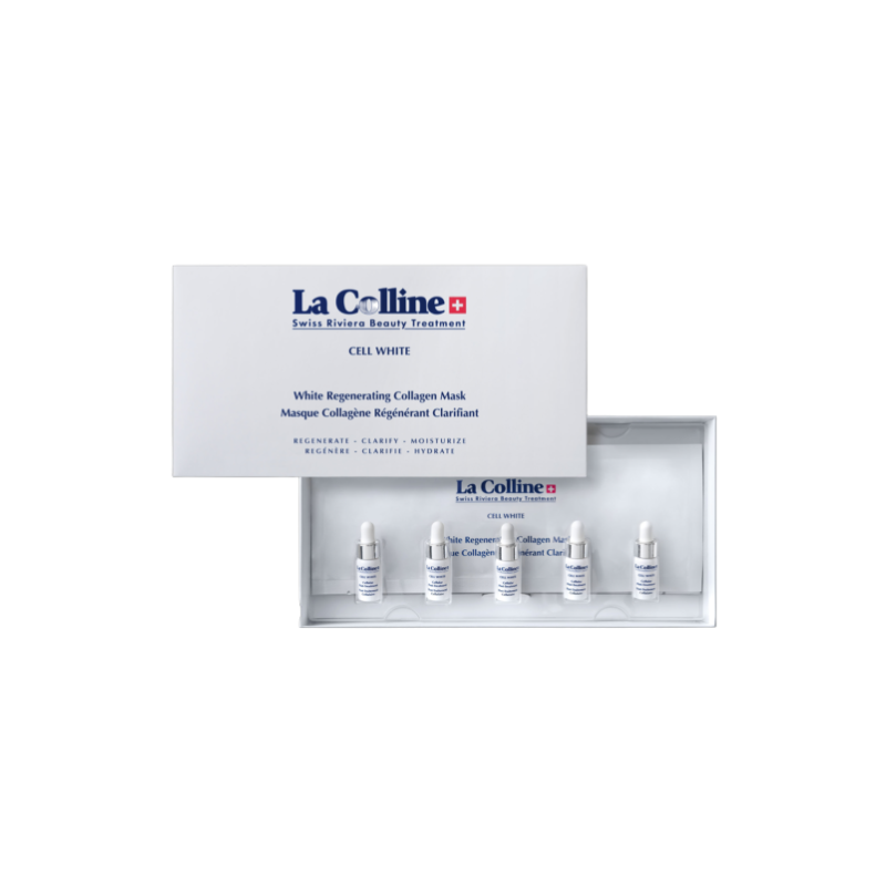 LA COLLINE High Performance Intensive Treatment White Regenerating Collagen Mask 5 sets