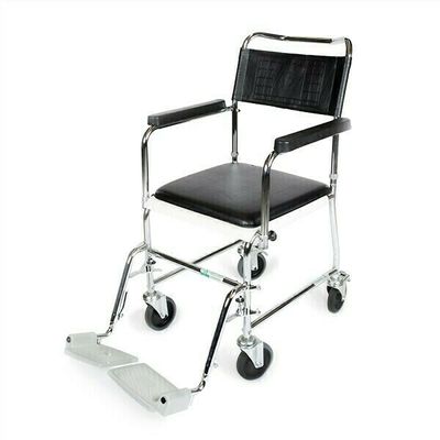 Toilettenstuhl auf Rollen