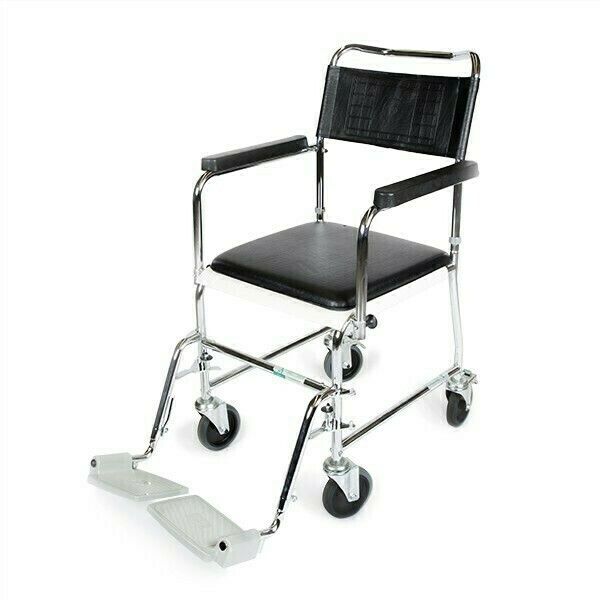 Toilettenstuhl auf Rollen