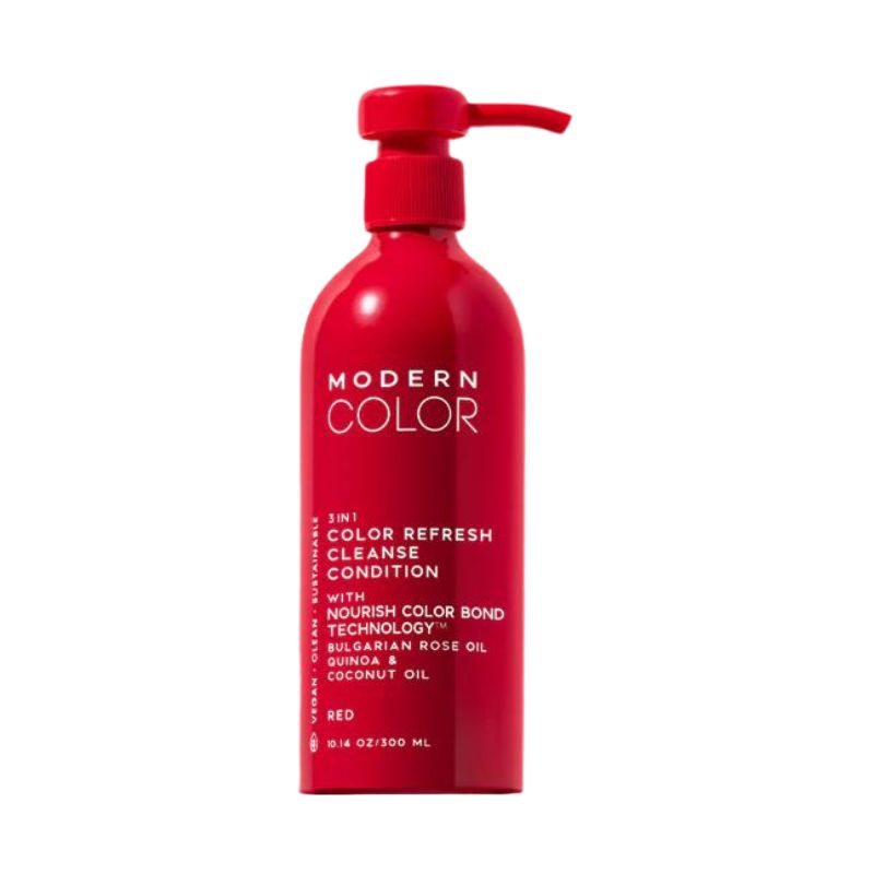 MODERN COLOR Red 3-In-1 Color Refresh + Cleanse + Condition  300 ml