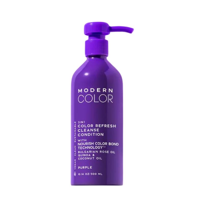 MODERN COLOR Purple  3-In-1 Color Refresh + Cleanse + Condition 300ml