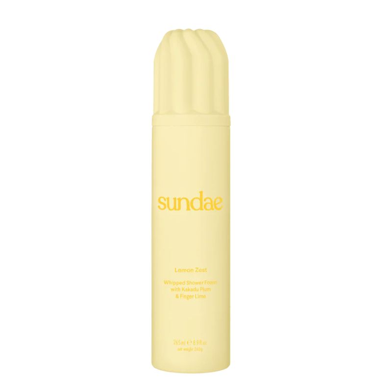 SUNDAE Lemon Zest Shower Foam 265ml SUNDAE Lemon Zest Shower Foam 265ml