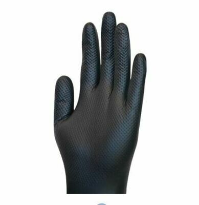 Guanti Strong Arancio Supergrip 50 pezzi 8,4 Grammi Guanti Trama Diamante Gommista Meccanico