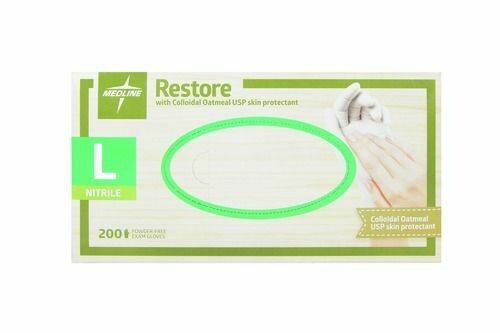 GUANTI IN NITRILE MEDLINE RESTORE 200 PEZZI