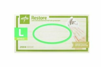 GUANTI IN NITRILE MEDLINE RESTORE 200 PEZZI