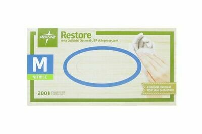 GUANTI IN NITRILE MEDLINE RESTORE 200 PEZZI