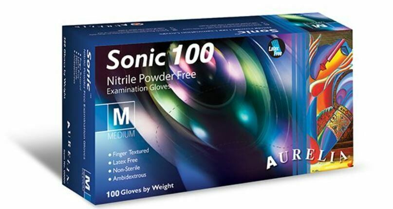 GUANTI IN NITRILE AURELIA SONIC, Misura: 9-L
