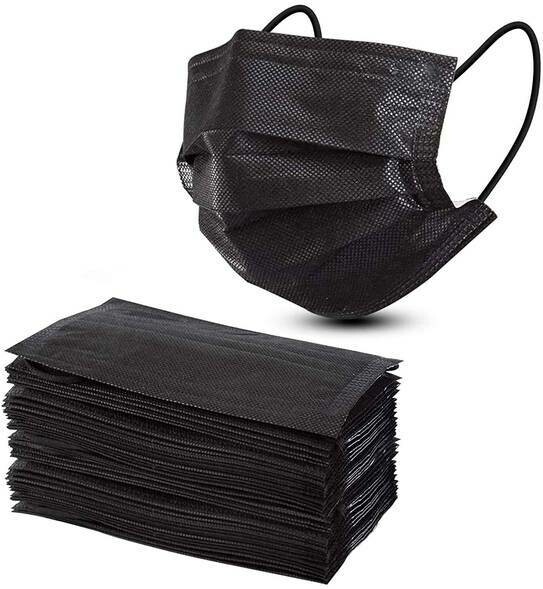 MASCHERINA CHIRURGICA NERA