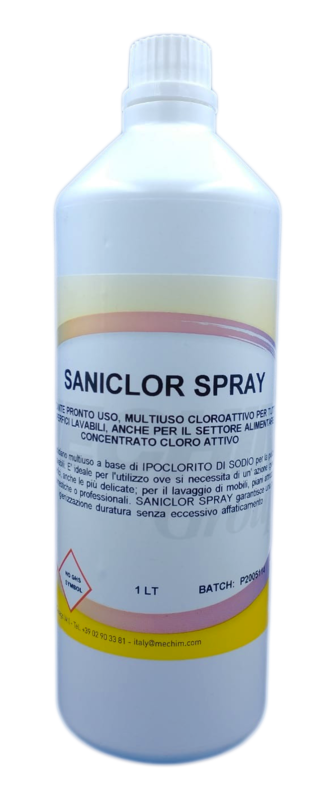 DETERGENTE SUPERFICI SANICLOR SPRAY CLOROATTIVO