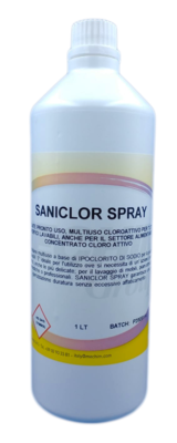 DETERGENTE SUPERFICI SANICLOR SPRAY CLOROATTIVO