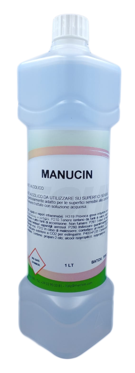 DETERGENTE SUPERFICI MANUCIN BASE ALCOOL