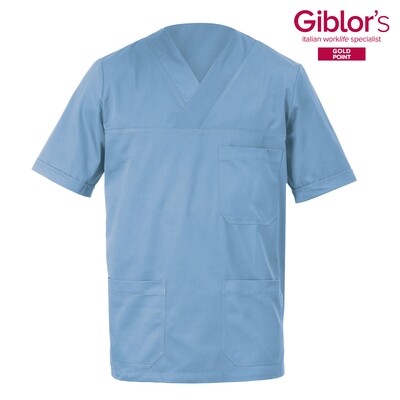 CASACCA ALBERTO LUX SATIN AZZURRA