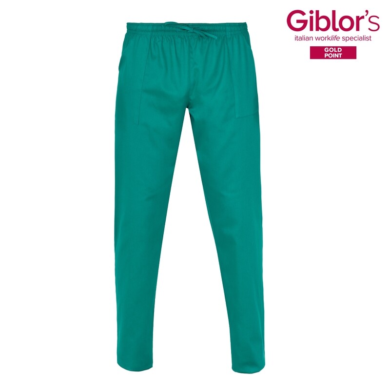 PANTALONE ALAN LUX SATIN VERDE