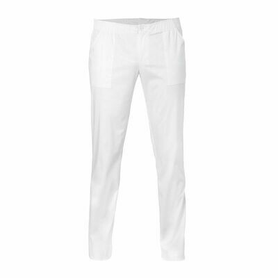 PANTALONE ENOCH ELASTICIZZATO BIANCO