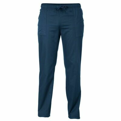 PANTALONE ALAN LUX SATIN BLU