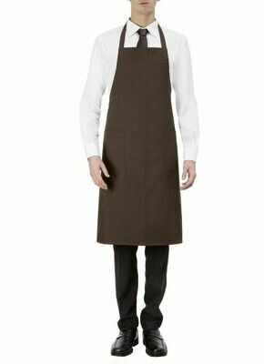 GREMBIULE PETTORINA AMSTERDAM MARRONE