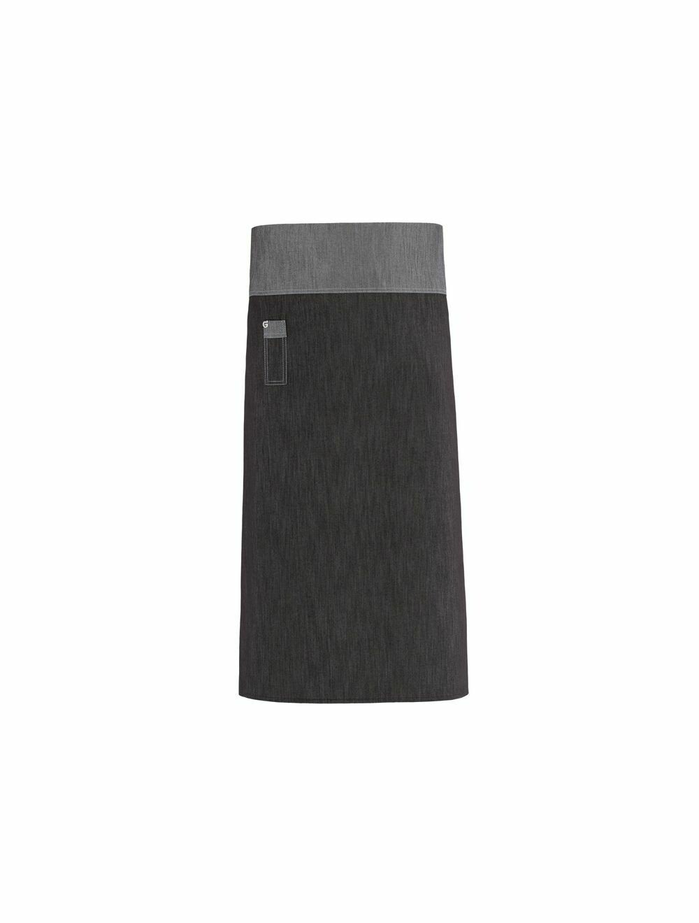 GREMBIULE VITA OMERO DENIM NERO
