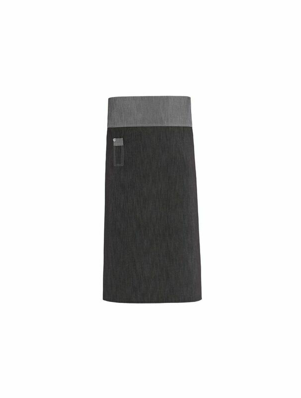 GREMBIULE VITA OMERO DENIM NERO