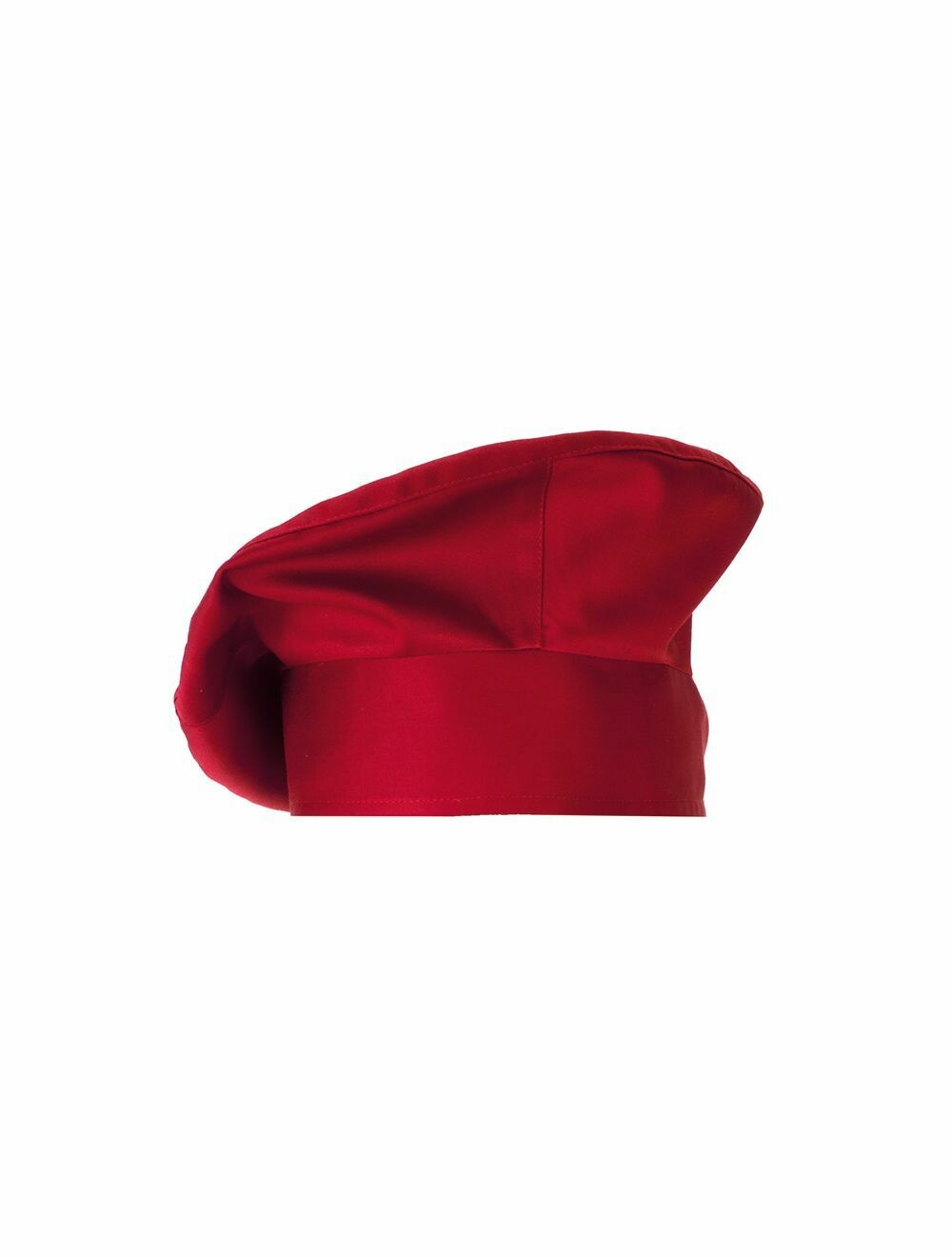 CAPPELLO CUOCO LUX SATIN ROSSO