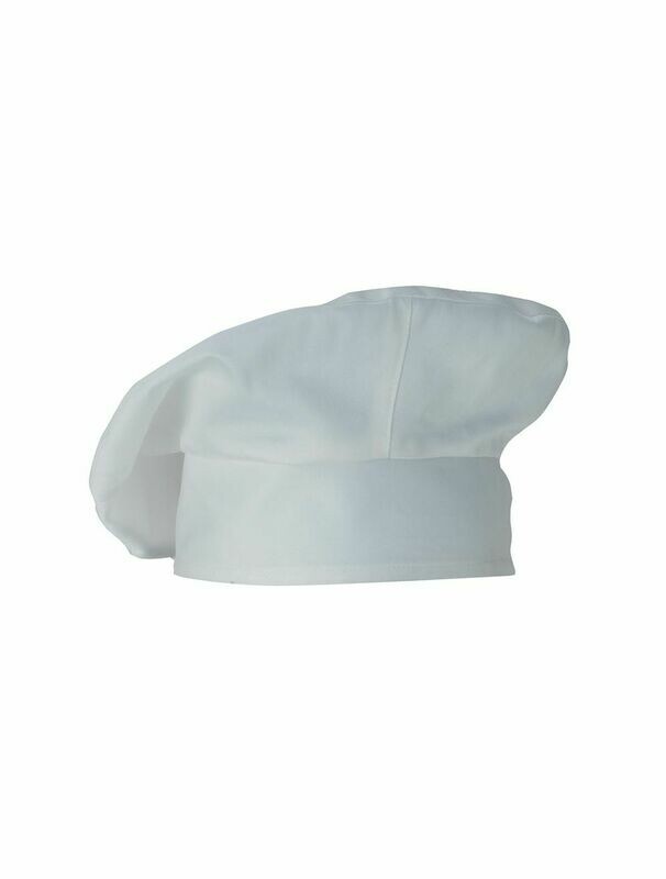 CAPPELLO CUOCO LUX SATIN GRIGIO