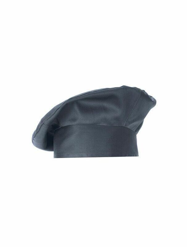 CAPPELLO CUOCO LUX SATIN GRIGIO