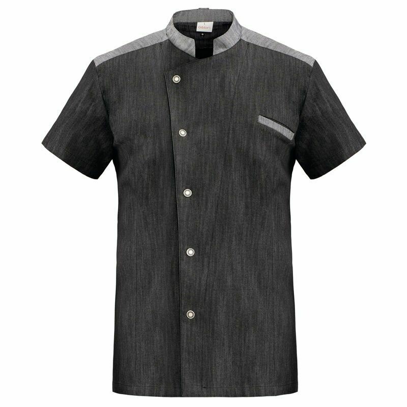 GIACCA ACHILLE DENIM NERO