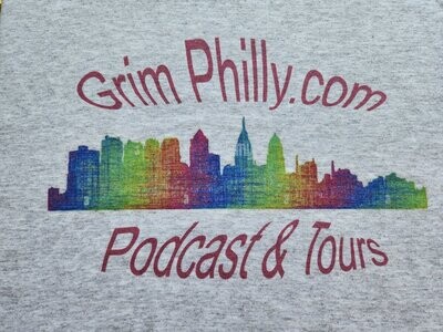 Grim Philly Tee Shirt - Skyline/Pride Design