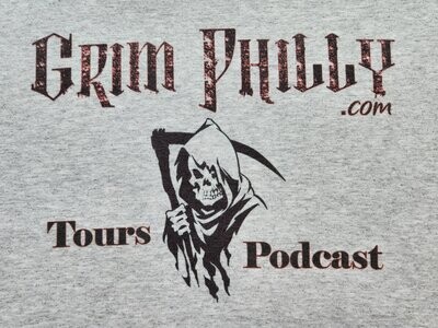 Grim Philly Tee Shirt - Grim Reaper Design