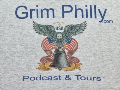 Grim Philly Tee Shirt - Liberty Bell Design