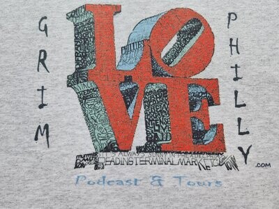 Grim Philly Tee Shirt - Love Design