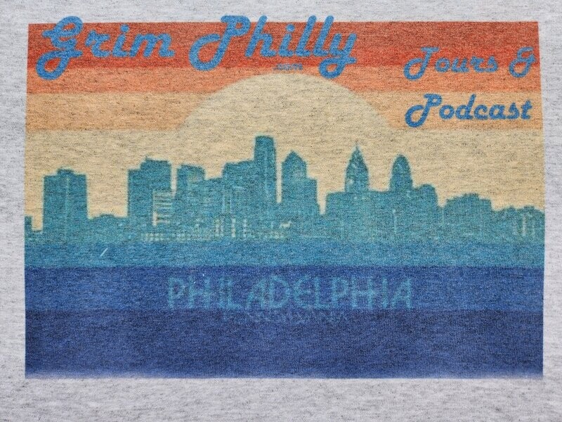 Grim Philly Tee Shirt - Retro Design
