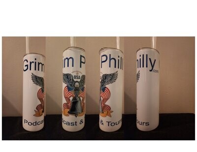 Grim Philly Hot/Cold Tumbler - Liberty Bell Design