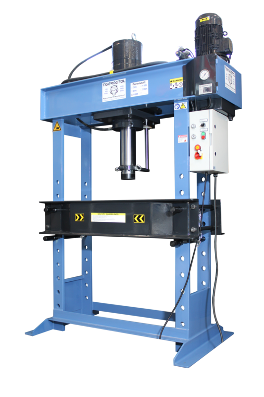 Hydraulische Werkstattpresse 100 Tonnen  mit Automatikfunktion