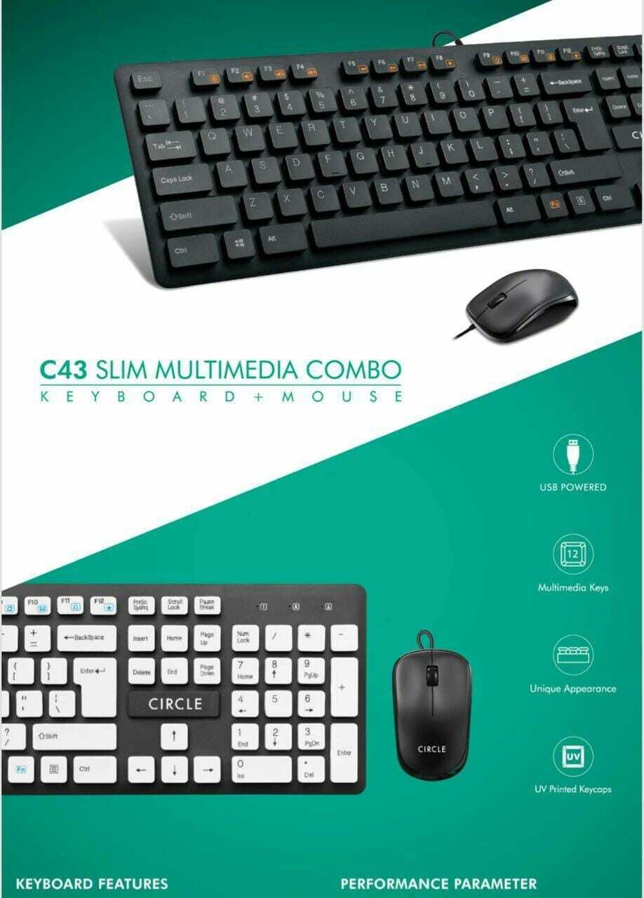 C43 slim Multimedia combo