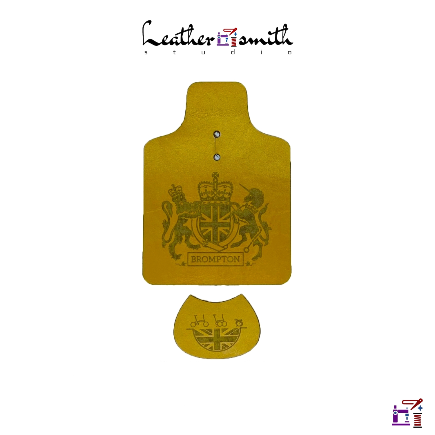 Artisan Series Splash Guard - Mustard Yellow Crest