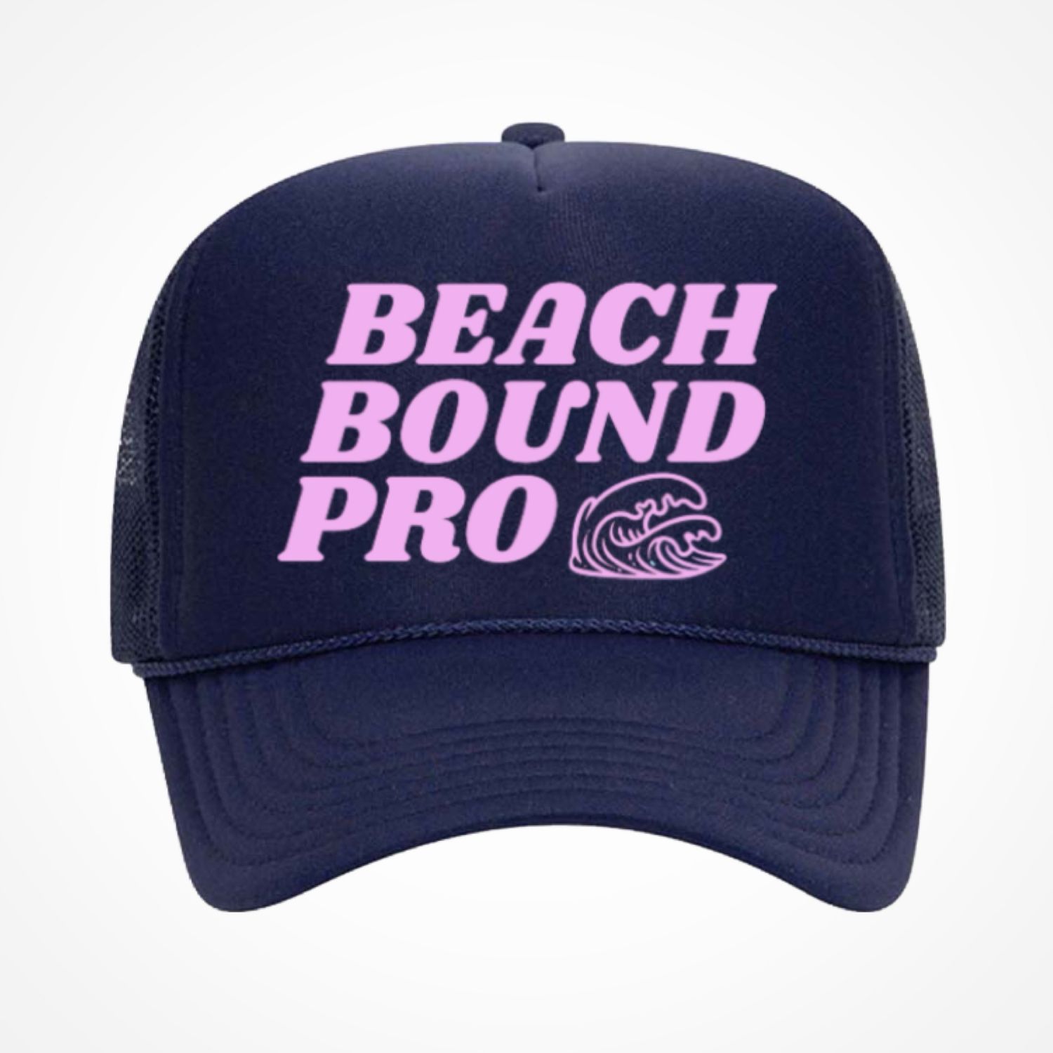 BEACHBOUNDPRO™️ TRUCKER HAT -“BUBBLEGUM”