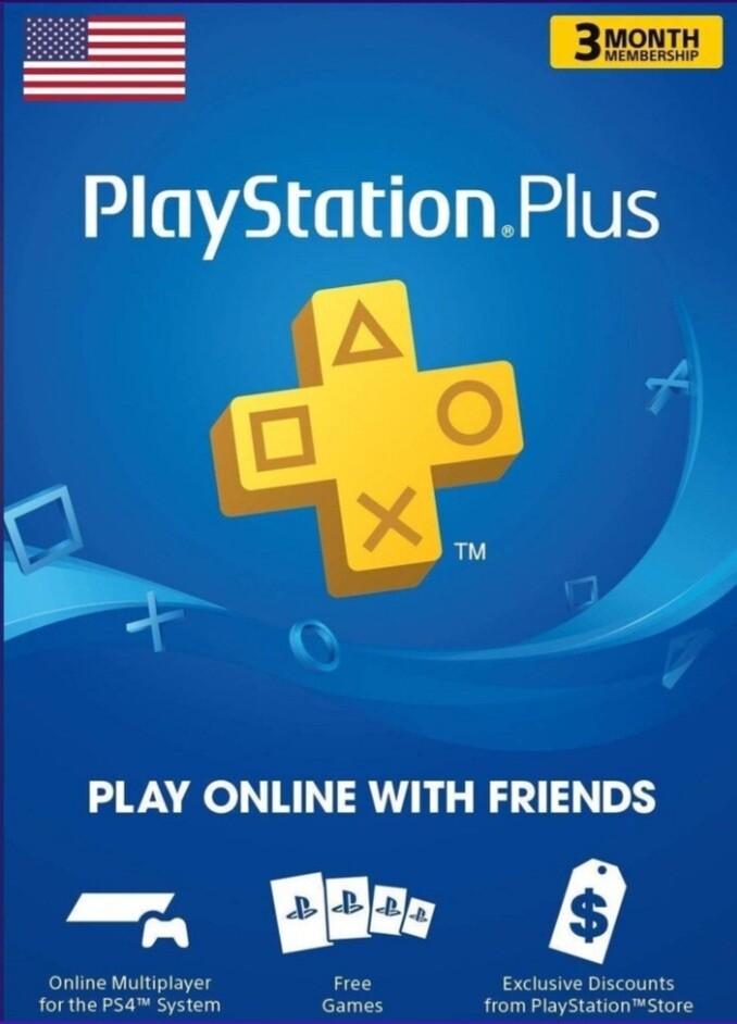 Suscripción PlayStation Plus (Region U.S.A)