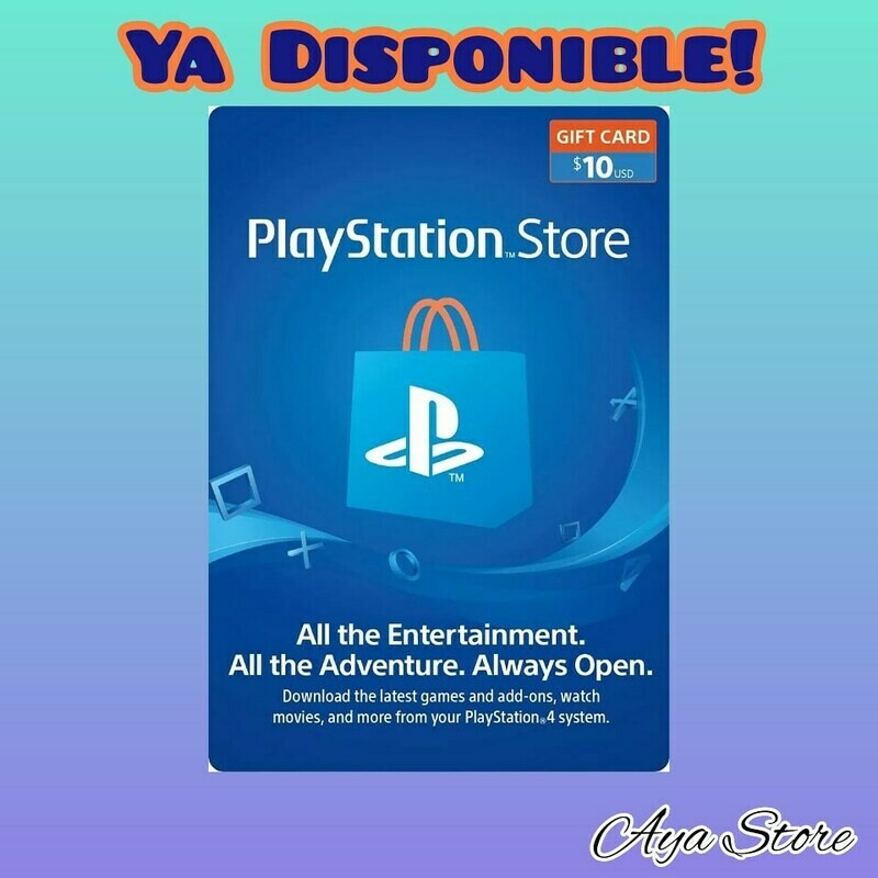 Gift Card Playstation store (Region U.S.A)