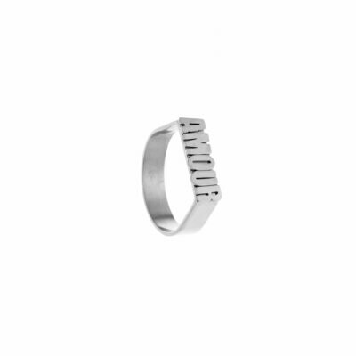Amour ring Zilver