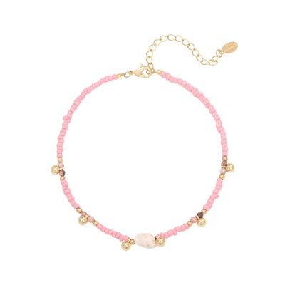 Enkelband Fun Fair Roze Enkelband Fun Fair Roze