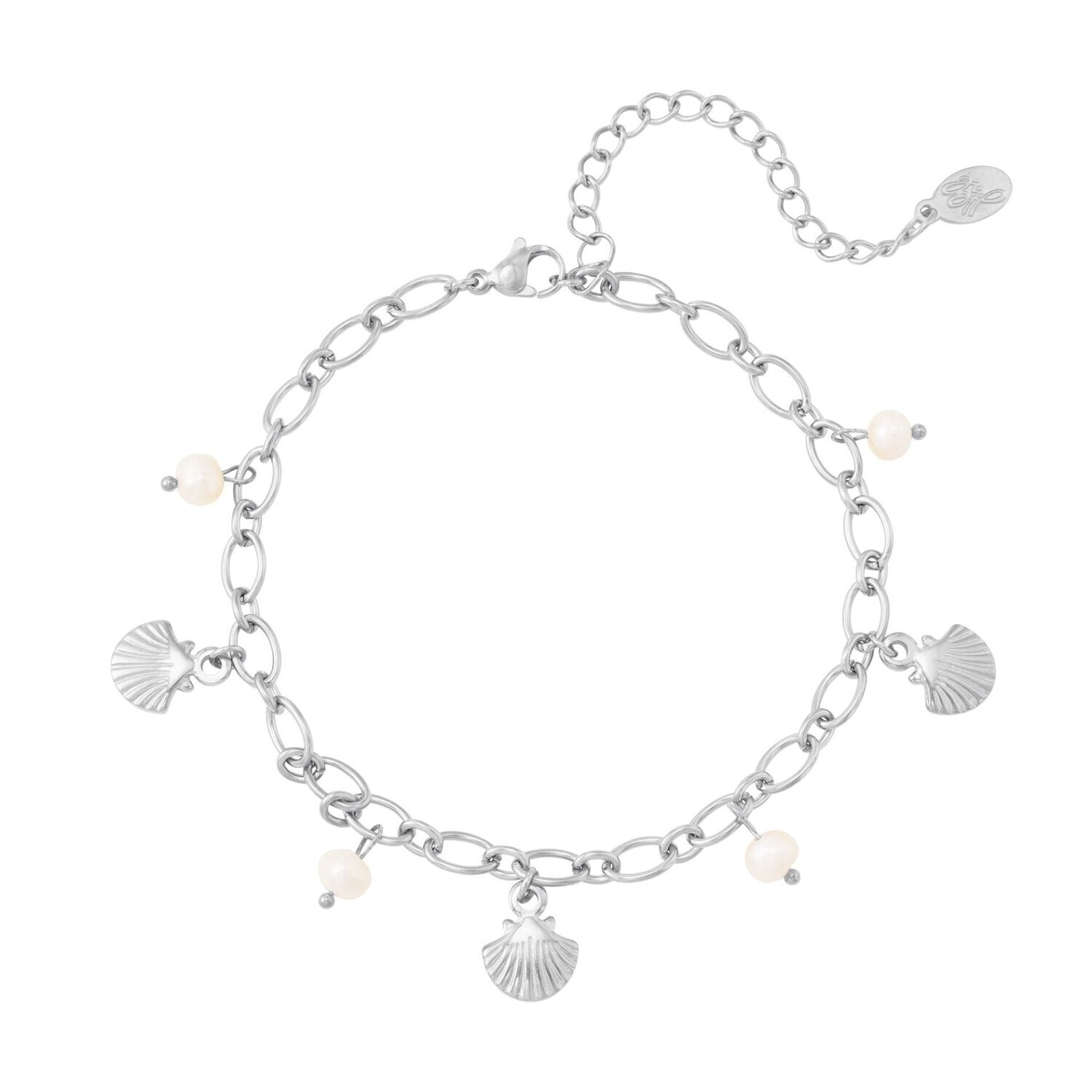 Enkelbandje Sealife Zilver