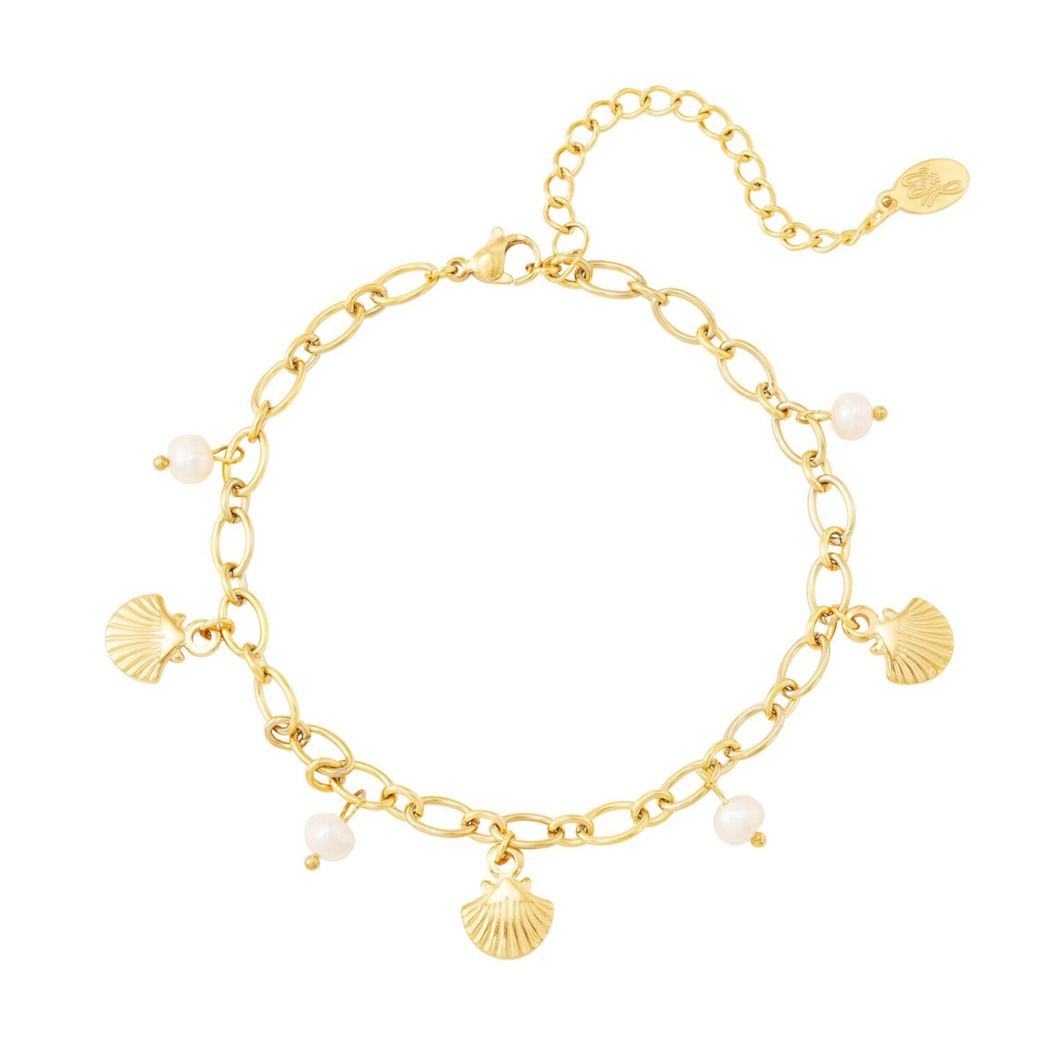 Enkelbandje Sealife Goud
