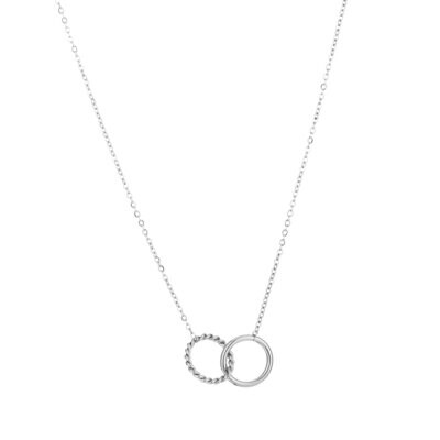 Ketting Cirkels - Zilver