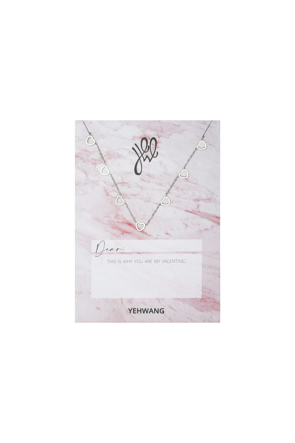 Ketting Love Open Hearts Extra